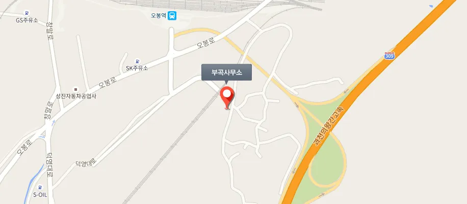 부곡사무소 위치 지도